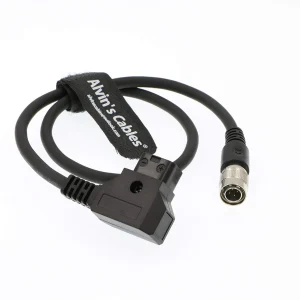 کابل Alvin's Cables Sound Device ZAXCOM Power Cable Anton Bauer D Tap to 4 Pin Hirose Male for Zoom F8