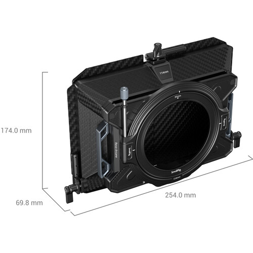 مت باکس SmallRig Revo-Arcane Lightweight Multifunctional Modular Matte Box Basic Bundle (114mm Back) - تصویر 6