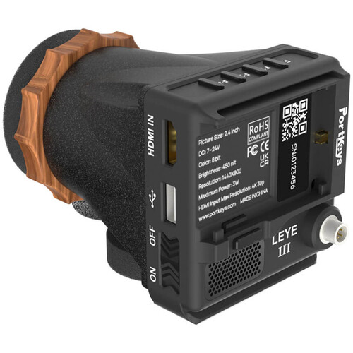 ویوفایندر PORTKEYS LEYE III 4K HDMI 2.4" LCD Electronic Viewfinder - تصویر 2