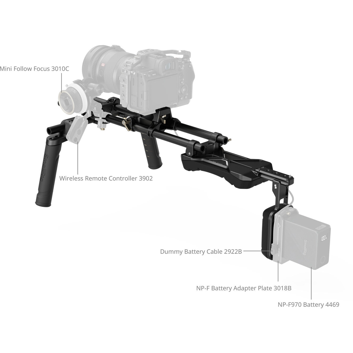 شولدر کلاسیک SmallRig Shoulder Rig Kit (Classic Version) - تصویر 7