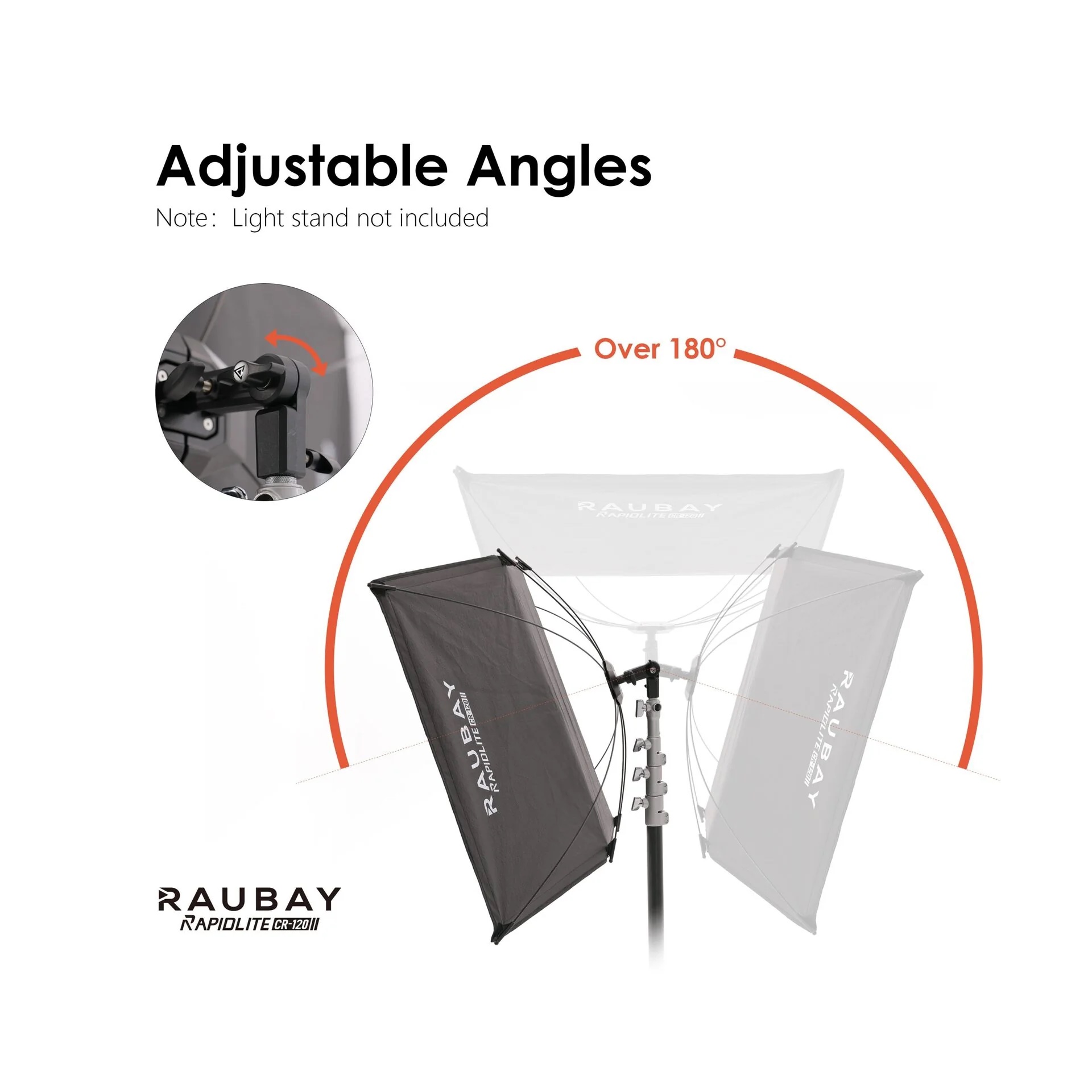 رفلکتور پرتره Rapidlite Curved Reflector CR-120 - تصویر 3